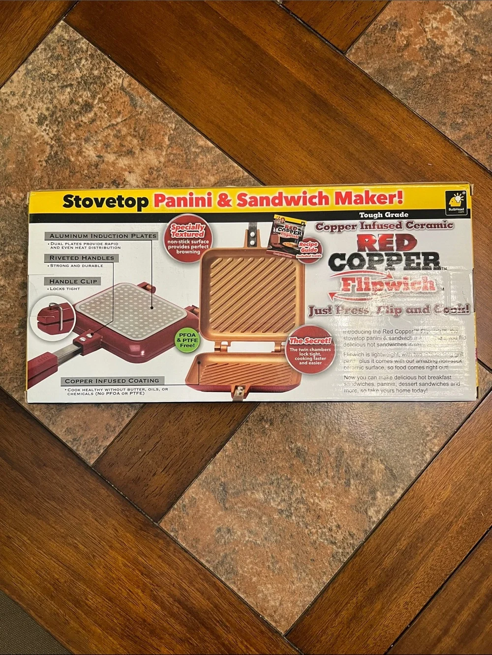 Red Copper cook delicious